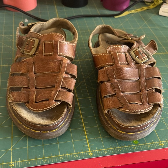 Dr. Martens Other - Brown Leather Kids Sandals